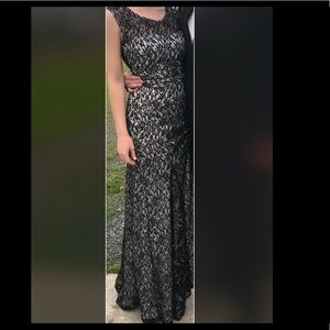 Black-laced Formal dress (great for prom!)
